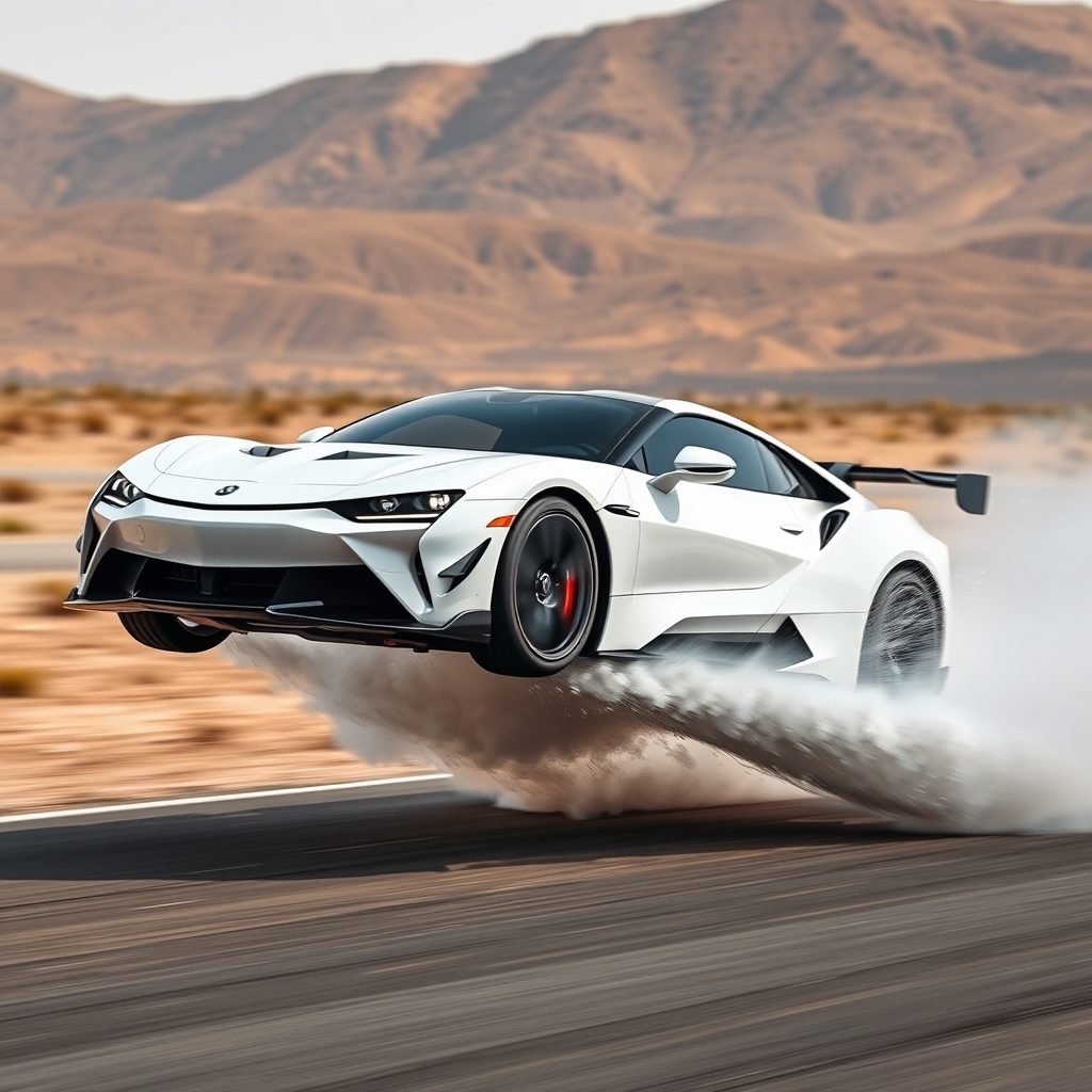 Luxury electric supercar